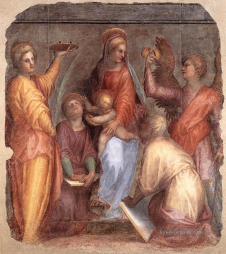  florentiner - Sacra Conversazione Porträtist Florentiner Manierismus Jacopo da Pontormo